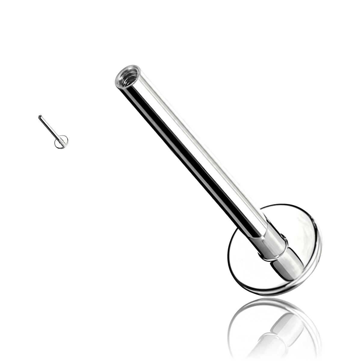Labret Barra con Filettatura Interna