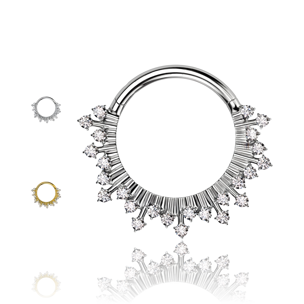 Cerchio Clicker con Cristalli