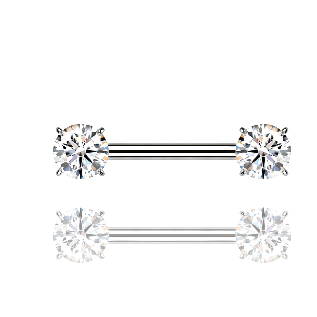 Piercing al Capezzolo Bilanciere con Zircone