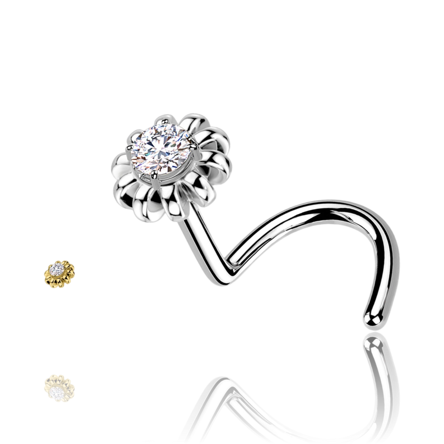 Stud Naso a Forma di Fiore