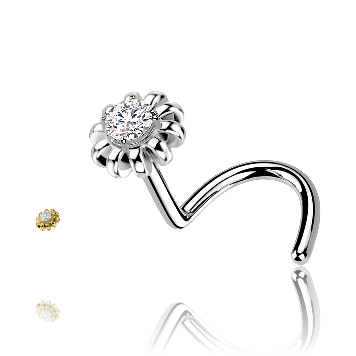 Stud Naso a Forma di Fiore
