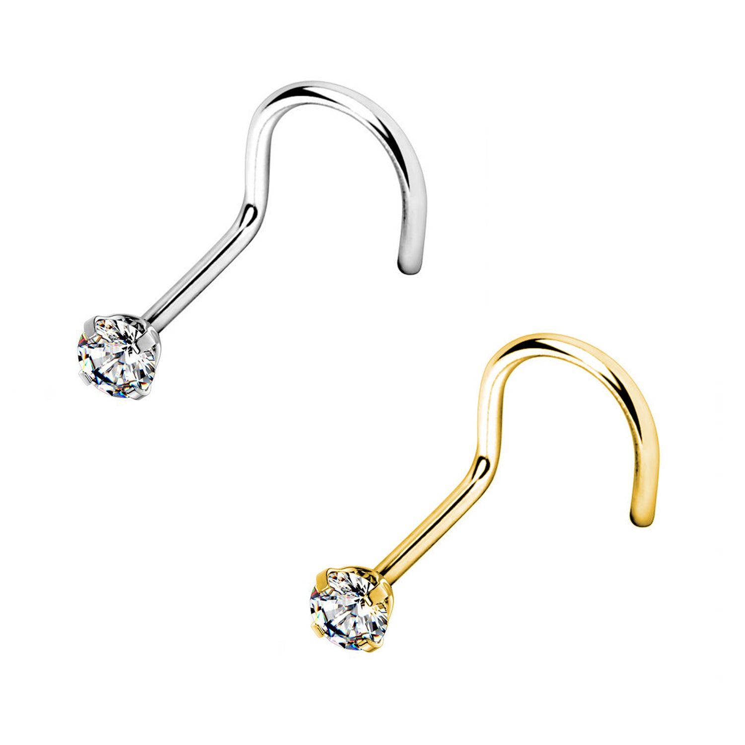 Stud Naso Cristallo