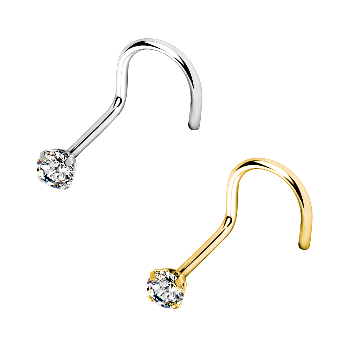 Stud Naso Cristallo