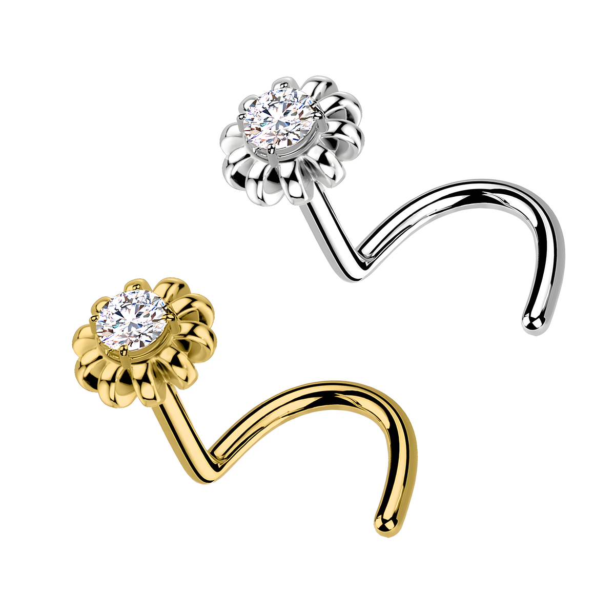 Stud Naso a Forma di Fiore