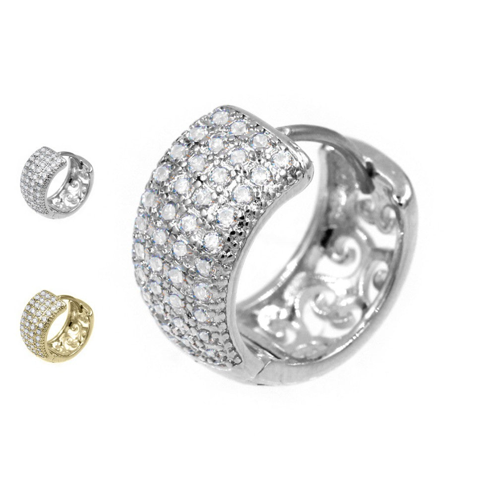 Cerchio Clicker Oro con Quattro File di Cristalli