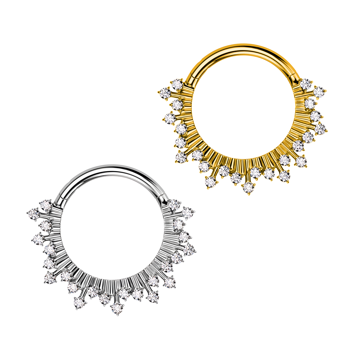 Cerchio Clicker con Cristalli