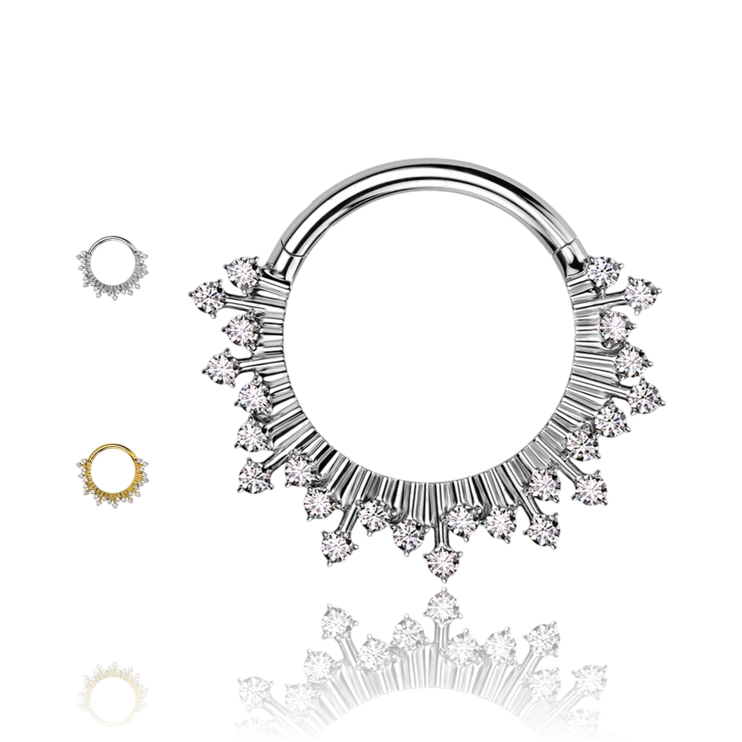 Cerchio Clicker con Cristalli