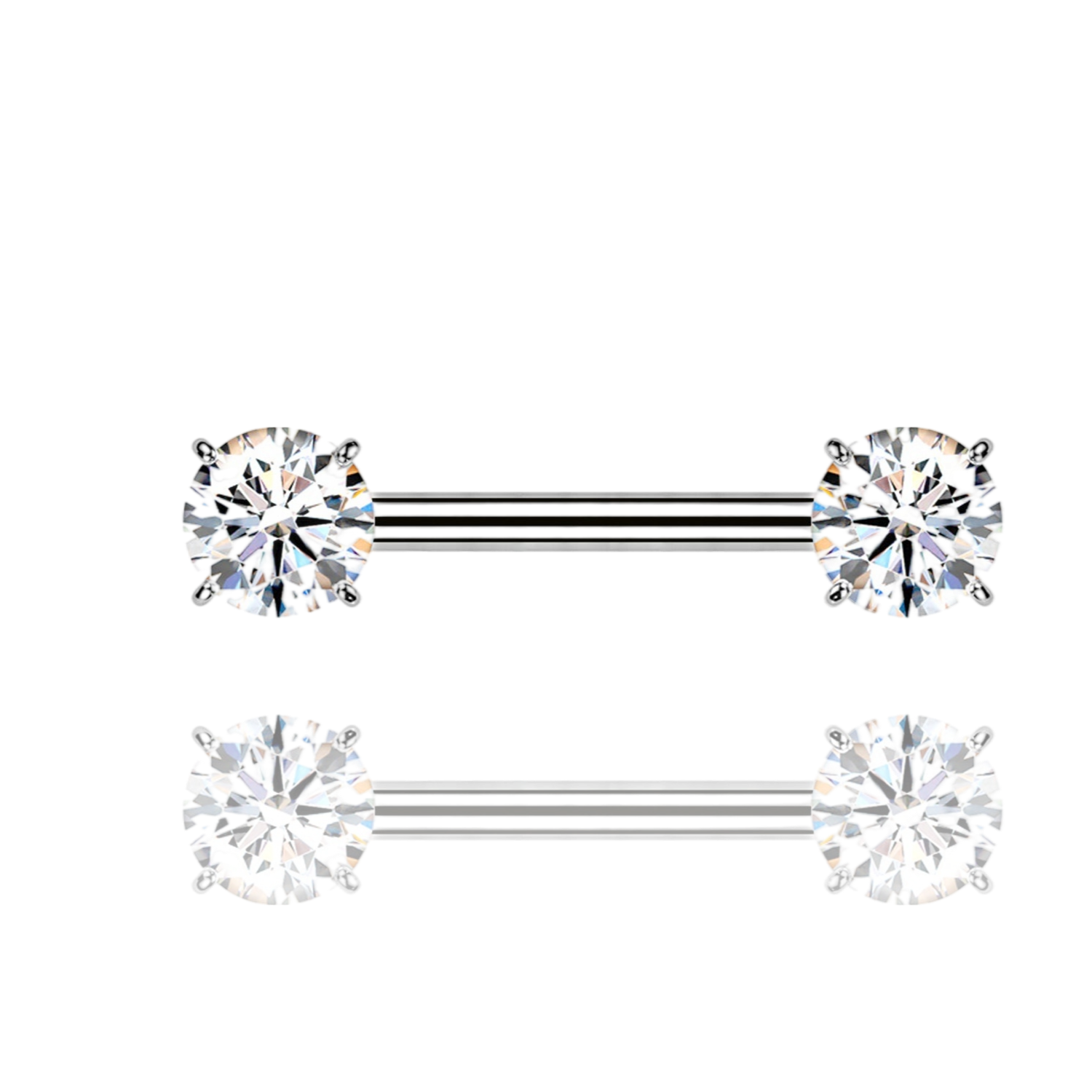 Piercing al Capezzolo Bilanciere con Zircone